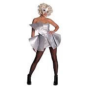 Lady Gaga Silver Sequin Dress Costume